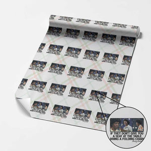 Shirley Chisholm Seat At The Table Quote Wrapping Paper Roll Strong Black Women Pride TS12 Christmas Plaid Print Your Wear