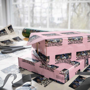 Shirley Chisholm Seat At The Table Quote Wrapping Paper Roll Strong Black Women Pride TS12 Light Pink Print Your Wear