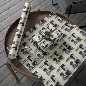 Shirley Chisholm Unbought And Unbossed Wrapping Paper Roll Vintage Feminist Poster TS12 Beige Print Your Wear