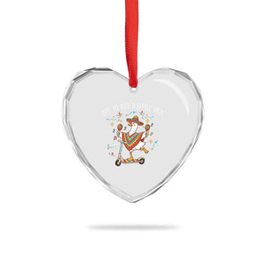 Silly Goose Cinco De Mayo Heart Crystal Glass Ornament Off To Get A Little Silly TS14 Print Your Wear