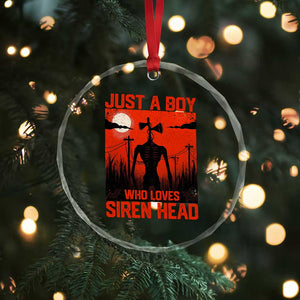 Siren Head Crystal Glass Ornament American Cryptid Lovers Boy TS10 Print Your Wear