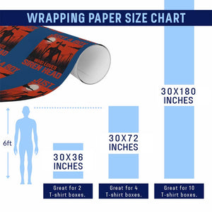 Siren Head Wrapping Paper Roll American Cryptid Lovers Boy TS10 Print Your Wear