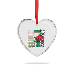 Siuuuu Game Day Soccer Celebration Heart Crystal Glass Ornament Gift For Fans TS12 Print Your Wear