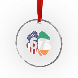 Six Seven 6 7 St Patricks Day Crystal Glass Ornament 67 Meme Irish American Ireland Flag Lucky Shamrocks TS10 Print Your Wear