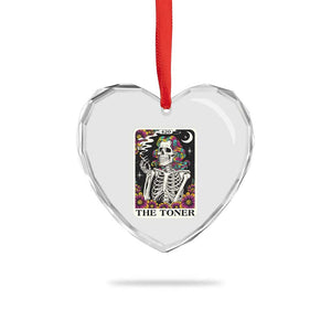 Skeleton 420 Cannabis Heart Crystal Glass Ornament Tarot Card The Stoner Weed Lover TS02 Print Your Wear