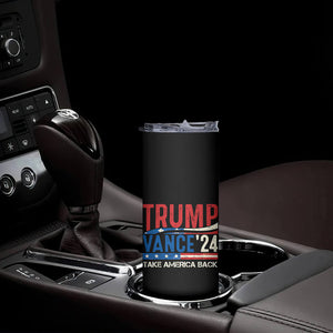 Personalized 2024 Election Skinny Tumbler Custom Name 47th US President Supporter Retro CTM02 Print Your Wear