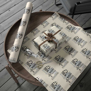 Soccer Christian Gift Wrapping Paper Roll I Can Do All Things Through Christ TS12 Beige Print Your Wear