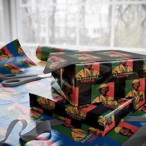 Sojourner Truth Wrapping Paper Roll Black History Month TS14 Black Print Your Wear