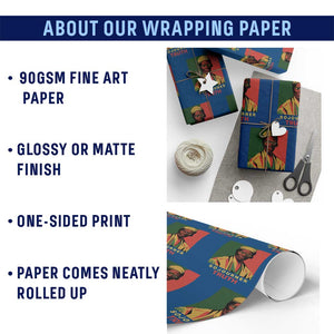 Sojourner Truth Wrapping Paper Roll Black History Month TS14 Print Your Wear