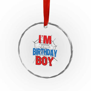 Spider Birthday Boy Crystal Glass Ornament Spiders Lover Bday Party TS02 Print Your Wear