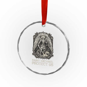 St Michael The Archangel Protect Us Crystal Glass Ornament Christian Faith Gift TS12 Print Your Wear