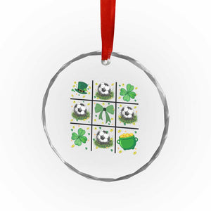 St Patricks Day Soccer Crystal Glass Ornament Irish Pride Gift TS12 Print Your Wear