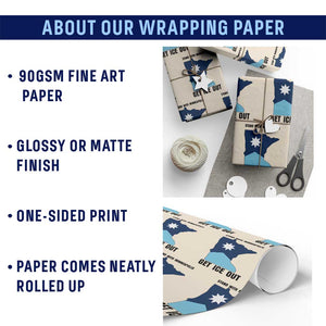 Stand With Minneapolis Wrapping Paper Roll Social Justice Support TS12 Print Your Wear