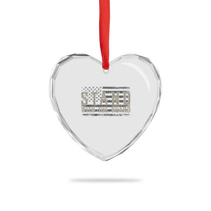 Stand With The Guard Heart Crystal Glass Ornament DC Guardsmen TS14 Print Your Wear