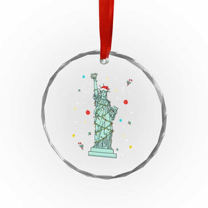 Statue Of Liberty Six Seven Meme Crystal Glass Ornament Gen Alpha 67 Trend Christmas Gift TS12 Print Your Wear