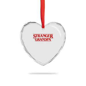 Stranger Grandpa Heart Crystal Glass Ornament Funny Grandfather Movie Gift TS11 Print Your Wear