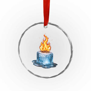 Subtle Anti Ice Crystal Glass Ornament Ice Melting Satire Political Humor TS10 Print Your Wear
