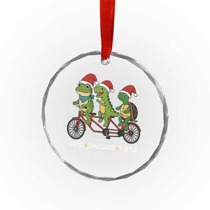 Subtle FDT Christmas Crystal Glass Ornament Frog Dinosaur Turtle Political Satire TS10 Print Your Wear