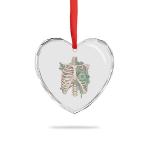 Succulent Body Skeleton Heart Crystal Glass Ornament Creepy Plant Lover Gift TS12 Print Your Wear