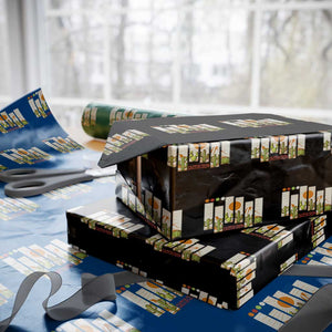 Succulent Plant Lover Gift Wrapping Paper Roll Cactus Crew TS12 Black Print Your Wear