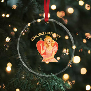Sugar Spice and F Ice Retro Fairy Crystal Glass Ornament Feminist Against Ice Protest Political Resistance TS02 Print Your Wear