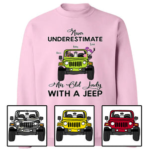 Custom JP Shirts, Never Underestimate An Old Man Old Lady With A JP Apparel, Gift For Dog Cat Lovers CTM Custom - Printyourwear