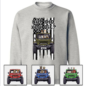 Custom JP Shirts, But Did You Die? American Flag JP Dog JP Cat Apparel CTM00 Custom - Printyourwear