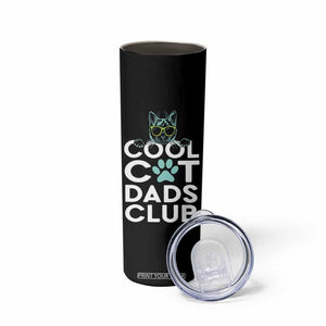 Funny Cat Dad Skinny Tumbler Cool Cat Dads Club TB02 Print Your Wear