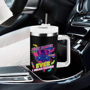 Retro Funny Dad Tumbler With Handle World's Best Farter I Mean Father TB02 Print Your Wear