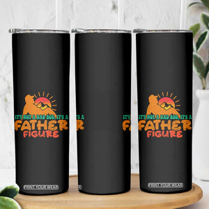 Funny Dad Skinny Tumbler It's Not A Dad Bod It's A Father Figure Retro TB02 Print Your Wear