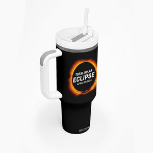 Total Solar Eclipse Tumbler With Handle America Totality April 8th 2024 TB02 Printyourwear