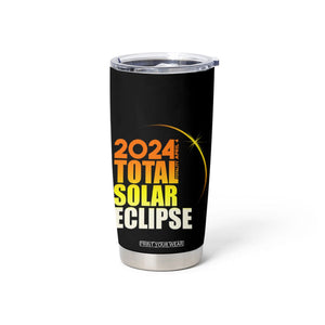 Total Solar Eclipse Tumbler Cup America Totality April 8 2024 TB02 Printyourwear