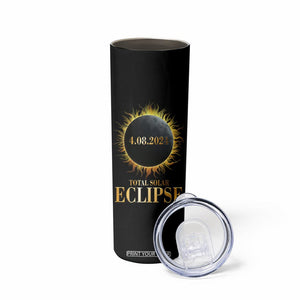 Total Solar Eclipse Skinny Tumbler 8 April 2024 Totality Phenomenon United States TB02 Printyourwear