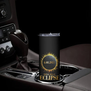 Total Solar Eclipse Skinny Tumbler 8 April 2024 Totality Phenomenon United States TB02 Printyourwear