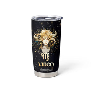 Virgo Zodiac Tumbler Cup Celestial Constellation Astrology Horoscope Galaxy TB02 Printyourwear