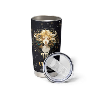 Virgo Zodiac Tumbler Cup Celestial Constellation Astrology Horoscope Galaxy TB02 Printyourwear