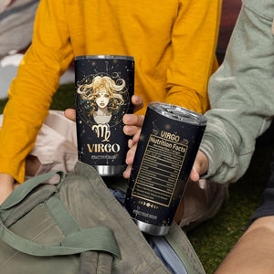 Virgo Zodiac Tumbler Cup Celestial Constellation Astrology Horoscope Galaxy TB02 Printyourwear