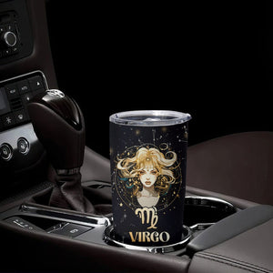 Virgo Zodiac Tumbler Cup Celestial Constellation Astrology Horoscope Galaxy TB02 Printyourwear