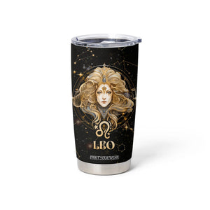 Leo Zodiac Tumbler Cup Celestial Constellation Astrology Horoscope Galaxy TB02 Printyourwear