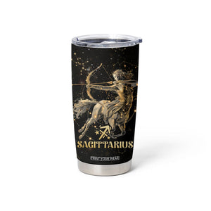 Sagittarius Zodiac Tumbler Cup Celestial Constellation Astrology Horoscope Galaxy TB02 Printyourwear