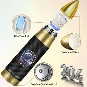 Trump 45 47 Bullet Tumbler Patriotic American Eagle TB09 Print Your Wear