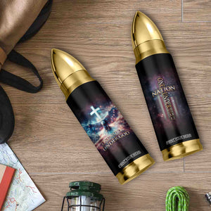 American Patriot Christian Bullet Tumbler One Nation Under God TB09 Print Your Wear