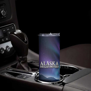 Alaska Aurora Skinny Tumbler The Last Frontier Bear Home TB09 Print Your Wear