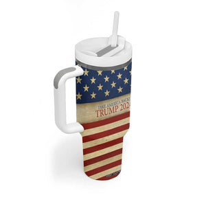 Trump 2024 Tumbler With Handle Take America Back American Flag TB09 Print Your Wear