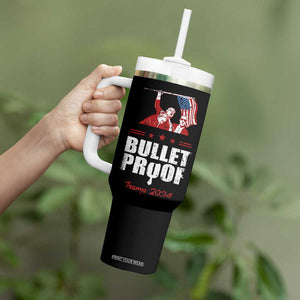 Trump 2024 Bulletproof Tumbler With Handle US President 45 47 America Flag TB09 Print Your Wear