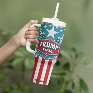 Trump 2024 Tumbler With Handle US President 45 47 America Flag TB09 Print Your Wear