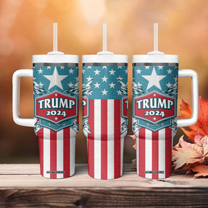 Trump 2024 Tumbler With Handle US President 45 47 America Flag TB09 Print Your Wear