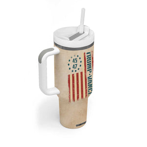 Trump Vance 2024 Tumbler With Handle US President 45 47 Eagle American Flag TB09 Print Your Wear