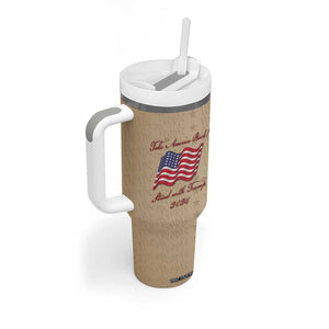 Trump 2024 Tumbler With Handle Take America Back Stand With Trump TB09 Print Your Wear