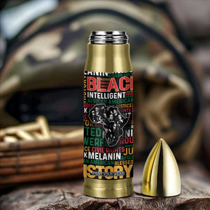 Black History Leaders Bullet Tumbler MLK Malcolm X Obama Nelson Civil Rights Leaders Melanin African Pride TB09 Print Your Wear